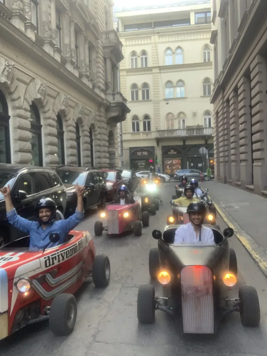 Mini hot rod városnéző túra